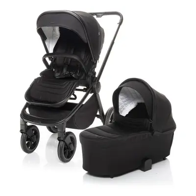 Set cochecito Move Cross 2 + capazo XL + adaptador, All Black