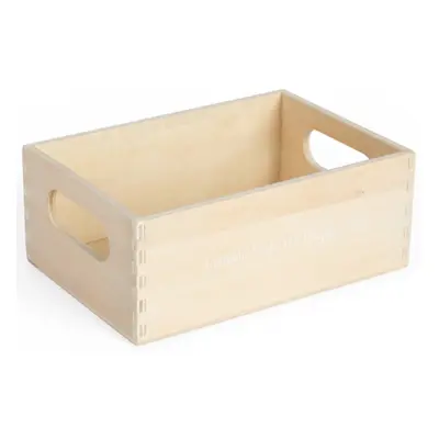 Bigjigs Toys Caja de madera para alimentos