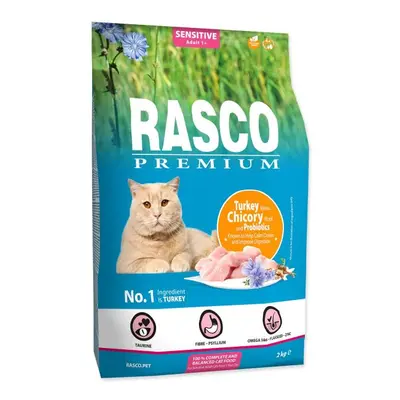 Rasco Premium sensitive pavo con raíz de achicoria y probióticos 2kg
