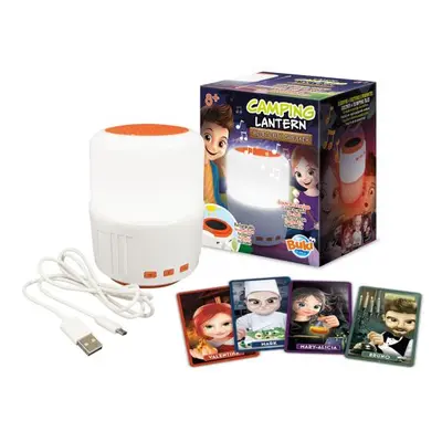 Lámpara de camping con altavoz