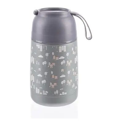 Termo para alimentos con asa de silicona 620 ml, City