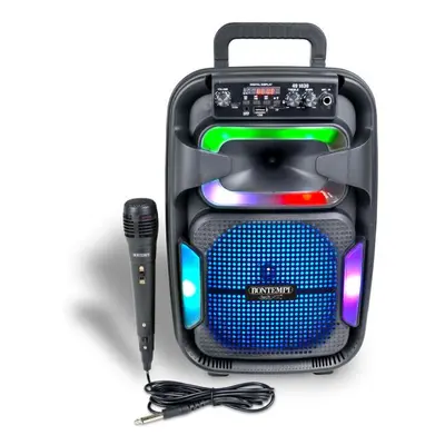 Bontempi Altavoz inalámbrico con micrófono y luces RGB