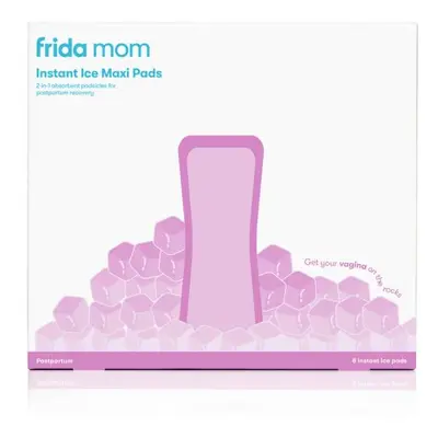 FRIDA MOM Almohadillas absorbentes refrigerantes Ice Maxi + Bragas desechables postparto
