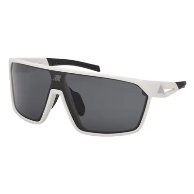 Adidas Sport Unisex SP0108 21A Gafas de sol Inyectado Blanco Fumar Máscara Normal