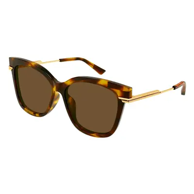 Bottega Veneta Mujer Bottega Veneta BV1296SA 002 Gafas de sol Acetato la Habana Marrón Cat Eye