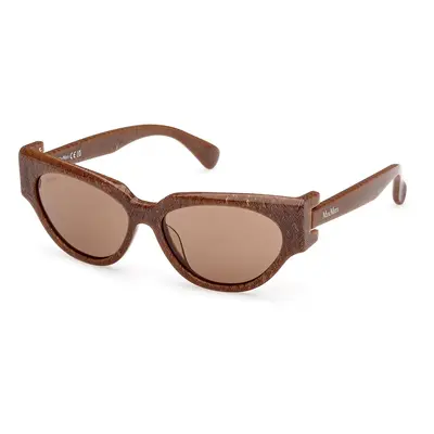 Max Mara Mujer MM0139 CLIP-1 56E Gafas de sol Acetato la Habana Marrón Cat Eye Normal