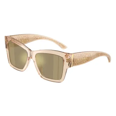Dolce & Gabbana Mujer Dolce & Gabbana DG4493 343203 Gafas de sol Acetato Marrón Amarillo Cuadrada Normal