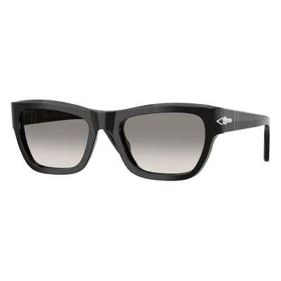 Persol Unisex Persol PO0091S 95/32 Gafas de sol Acetato Negro Gris Mariposa Normal Sombreado