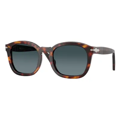 Persol Unisex Persol PO0082S 24/S3 Gafas de sol Acetato Tortuga Azul Geométrico Polarizado Sombreado