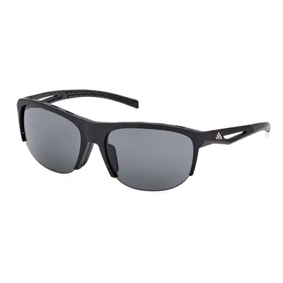 Adidas Sport Unisex Adidas Sport SP0112 02A Gafas de sol Inyectado Negro Fumar Cuadrada Normal