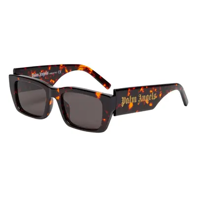 PALM ANGELS Unisex PERI006 Palm 6407 Dark havana dark grey Gafas de sol Acetato la Habana Gris Cuadrada Normal