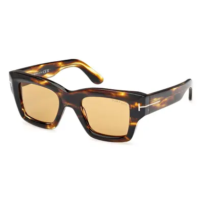 TOM FORD Hombre FT1154 ILIAS 52E Gafas de sol Acetato Cuadrada Normal