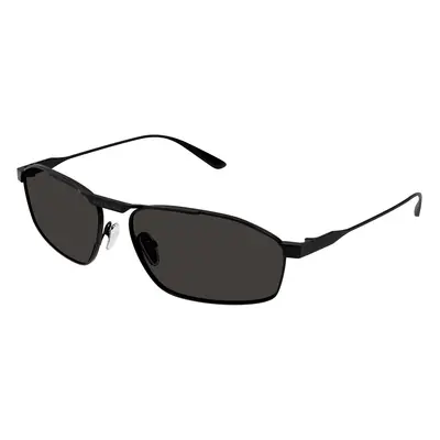 Balenciaga Hombre Balenciaga BB0416S 001 Gafas de sol Acetato Negro Gris Piloto