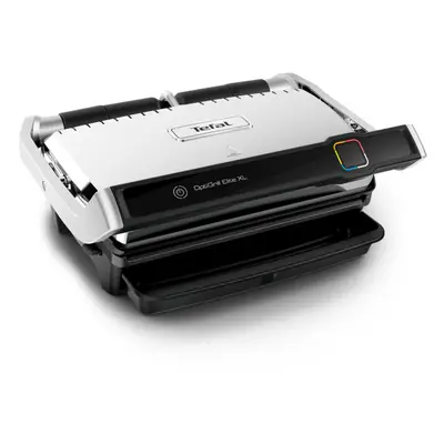 Tefal Optigrill Elite XL, Grill, 16 Programas, 6 Personas, Inox, Superficie de cocción de 40x20 cm