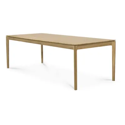 Ethnicraft Mesa de comedor Bok 200x95 cm Roble con aceite duro encerado