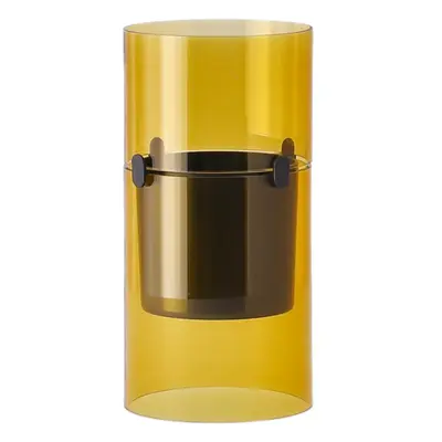 Stelton Lámpara de aceite Lucie 17,5 cm Amber