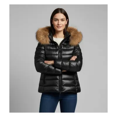 Blauer para mujer. 25WBLDC03099 Abrigo Arcadia negro (L), Casual, Poliéster, Manga larga