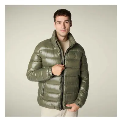 Save The Duck para hombre. D31653M-LOVE21 Abrigo plumífero Florian verde (XL), Casual, Nylon