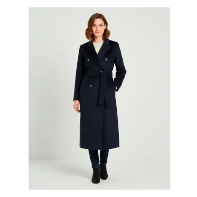 Marella para mujer. 2523016061200 Abrigo Ara marino (40), Casual, Lana