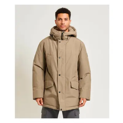 BOSS para hombre. 50547078 Cazadora repelente al agua con detalles en contraste beige (52), Casual, Poliéster