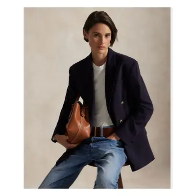 Polo Ralph Lauren para mujer. 211952717001 Abrigo 2/74 Stretch marino (40), Casual, Lana