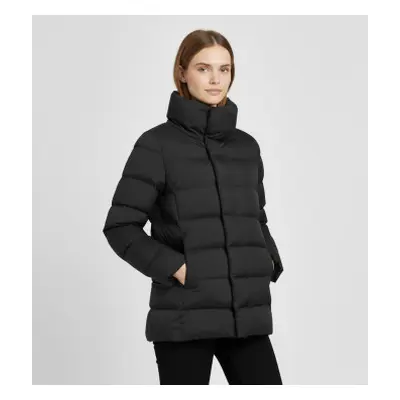 ECOALF para mujer. MCWGAJKMOORE0987W25-319 Abrigo Moore negro (M), Casual, Poliéster Reciclado, Sostenible