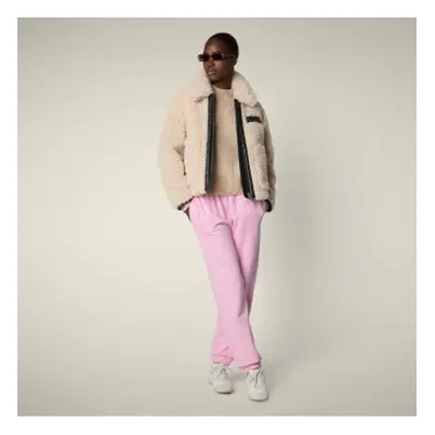 Save The Duck para mujer. D32515W-CURL21 Abrigo Hester beige (M/L), Casual, Poliéster Reciclado, Sostenible