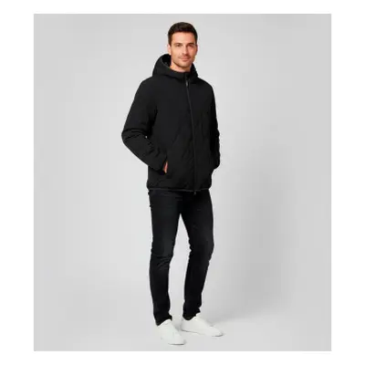 ECOALF para hombre. MCMGAJKASPO00169W25-319 Abrigo Aspo negro (M), Casual, Poliamida, Sostenible