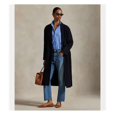 Polo Ralph Lauren para mujer. 211966530001 Abrigo de lana de doble cara marino (M), Casual