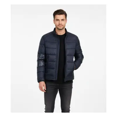 BOSS para hombre. 50543624 Abrigo Owand azul (50), Casual, Poliamida