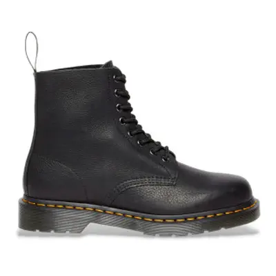 Dr Martens para hombre. 31981001 Botas de piel 1460 Pascal negro (40), Plano, Cordones, Casual