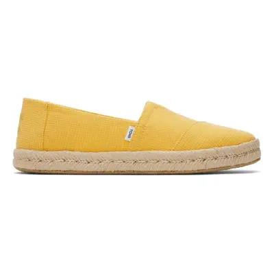Alpargatas de mujer yute 2.0 amarillo piña