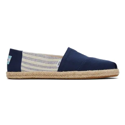 Alpargatas de mujer yute marino
