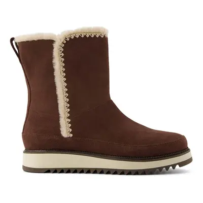 Botas de mujer Bergen resistentes al agua marrón roble